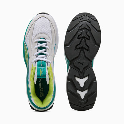 PUMA White-Lime Shimmer