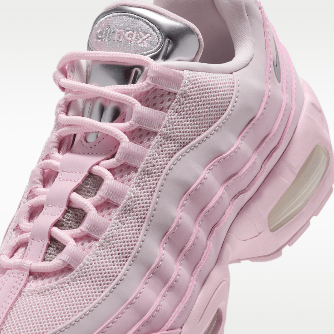 Pink Foam/Pearl Pink/Metallic Silver