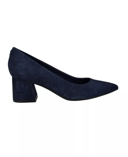 Navy Suede