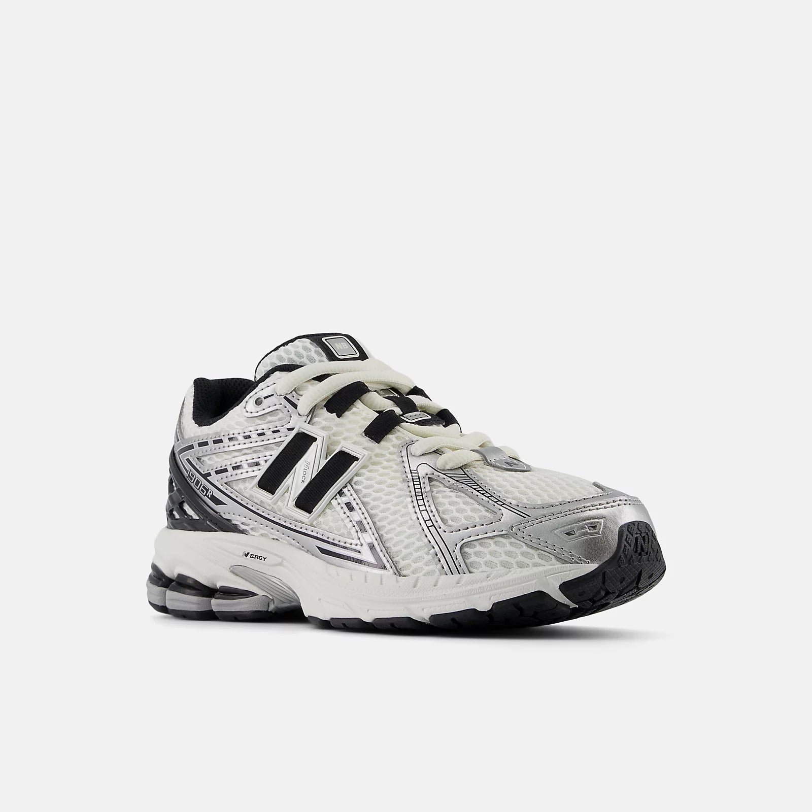 Silver Metallic With Black