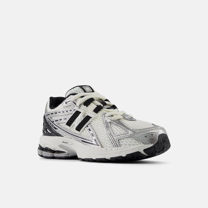 Silver Metallic With Black