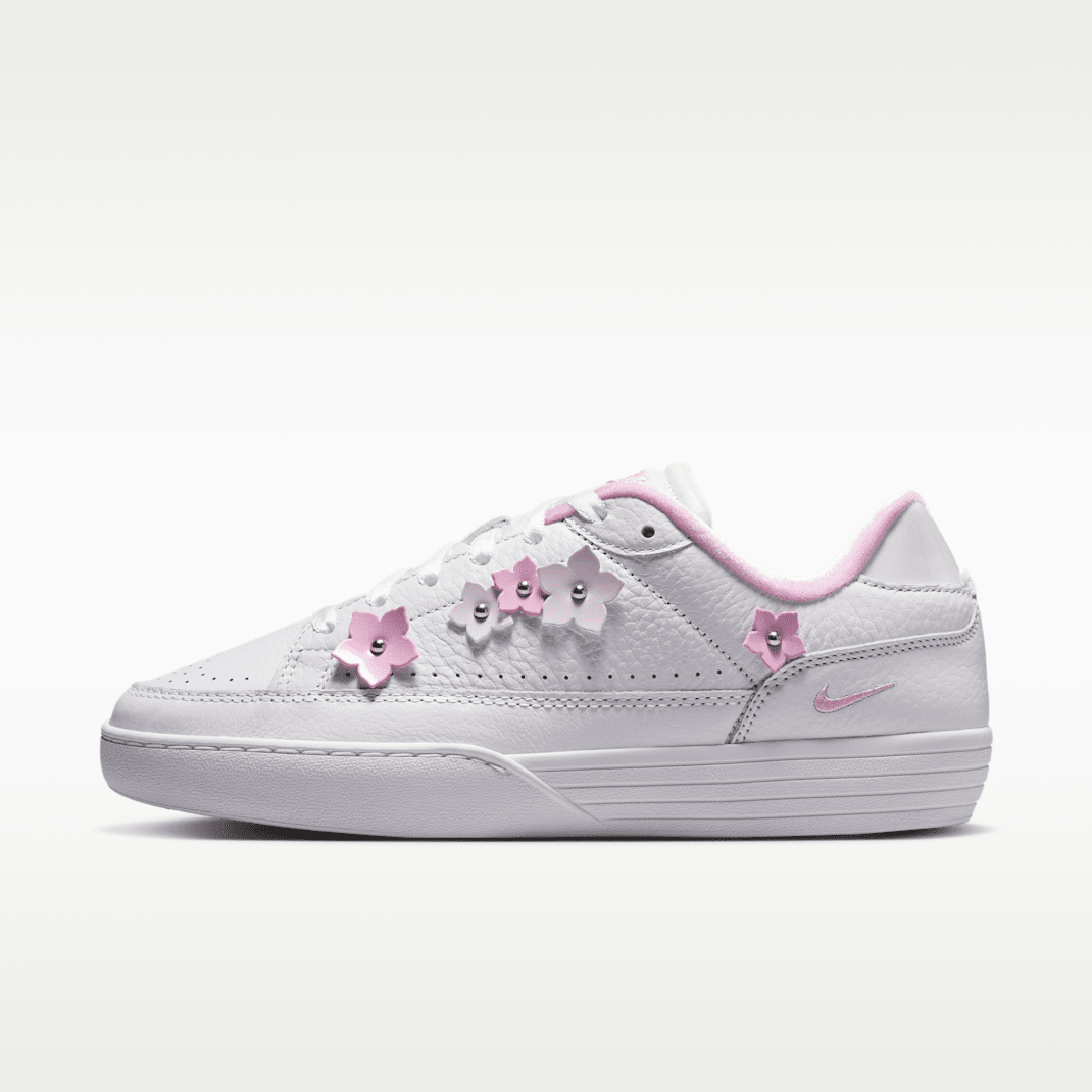 White/Bleached Lilac/Metallic Silver/Pink Rise
