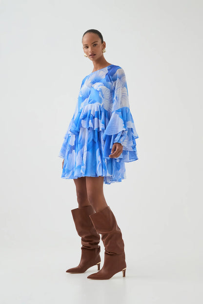 PRISMATIC FLORAL BLUE