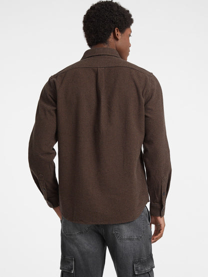 Dark Luxe Brown Houndstoo