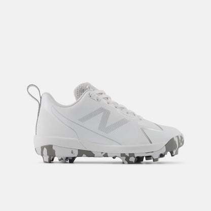 White With Silver Metallic