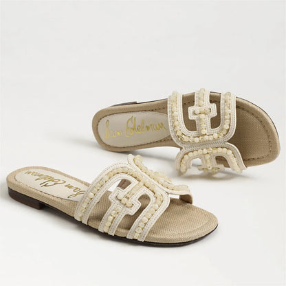 Light Almond Faux Raffia