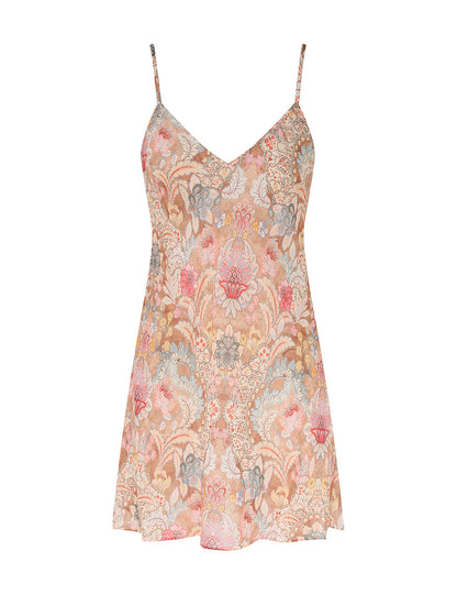 Tan Floral