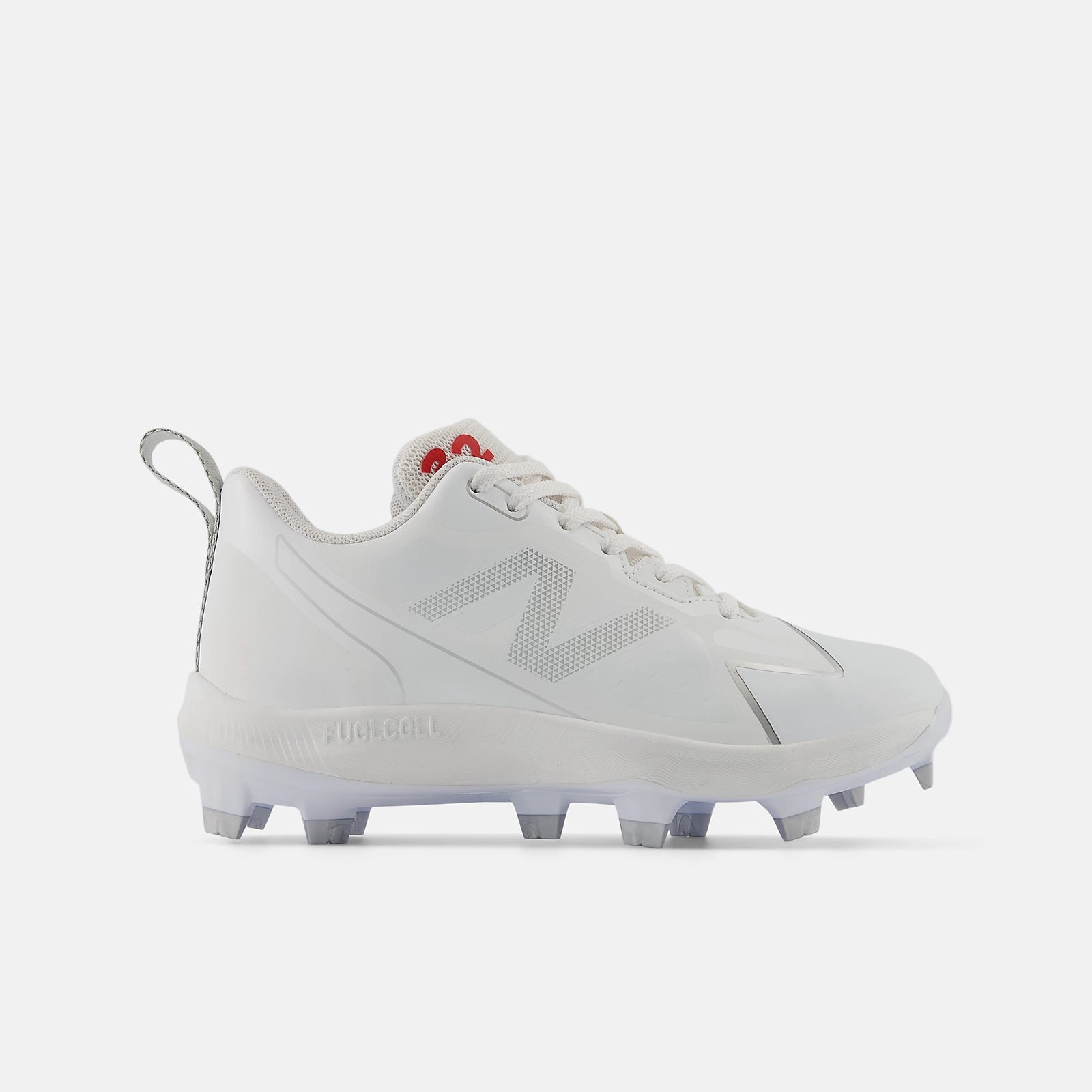 White With Silver Metallic