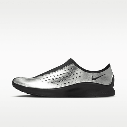 Metallic Silver/Black
