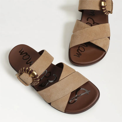 Bamboo Brown Suede