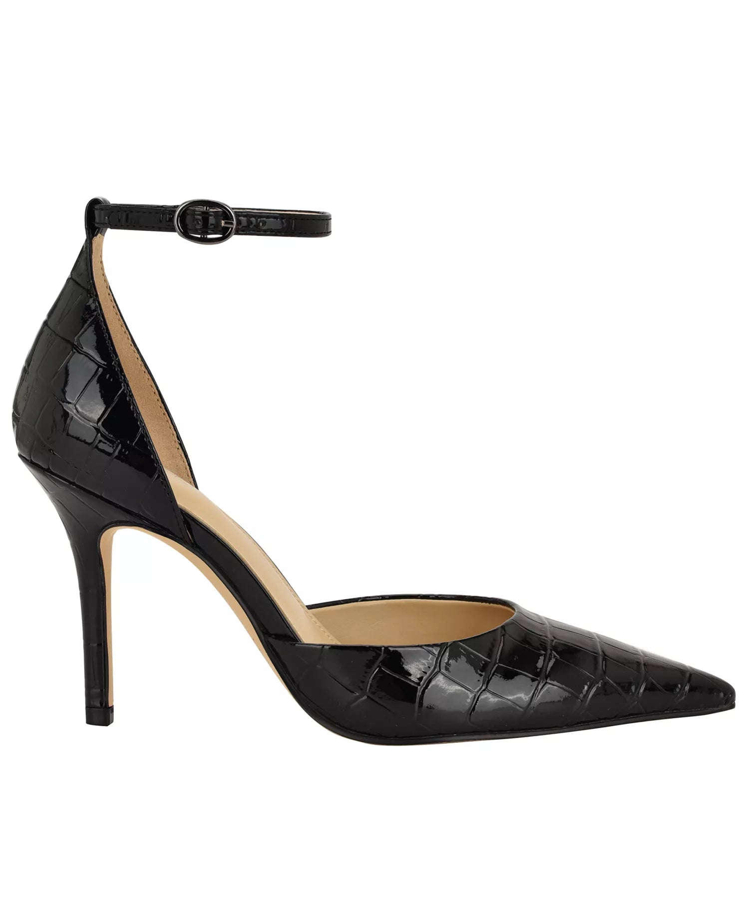 Black Patent Croco