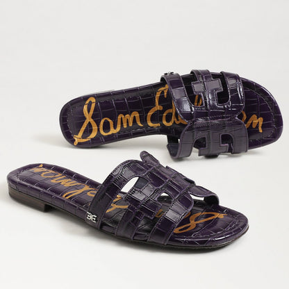 Winter Violet Croco Leather