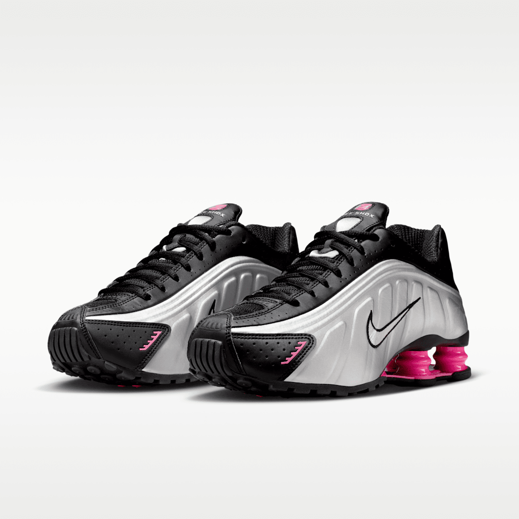 Black/Pinksicle/Metallic Silver