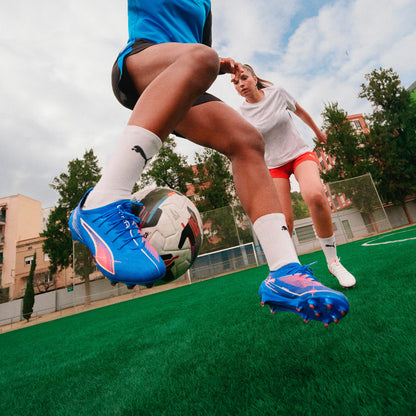 Ultra Blue-PUMA White-Glowing Red