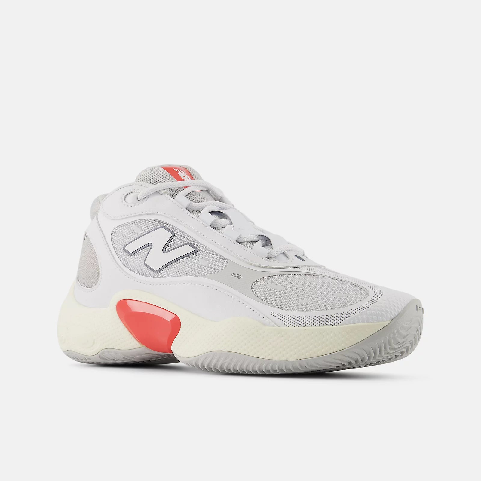 White With Blast Red