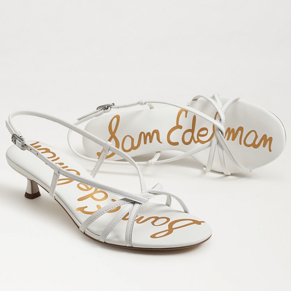 Bright White Leather
