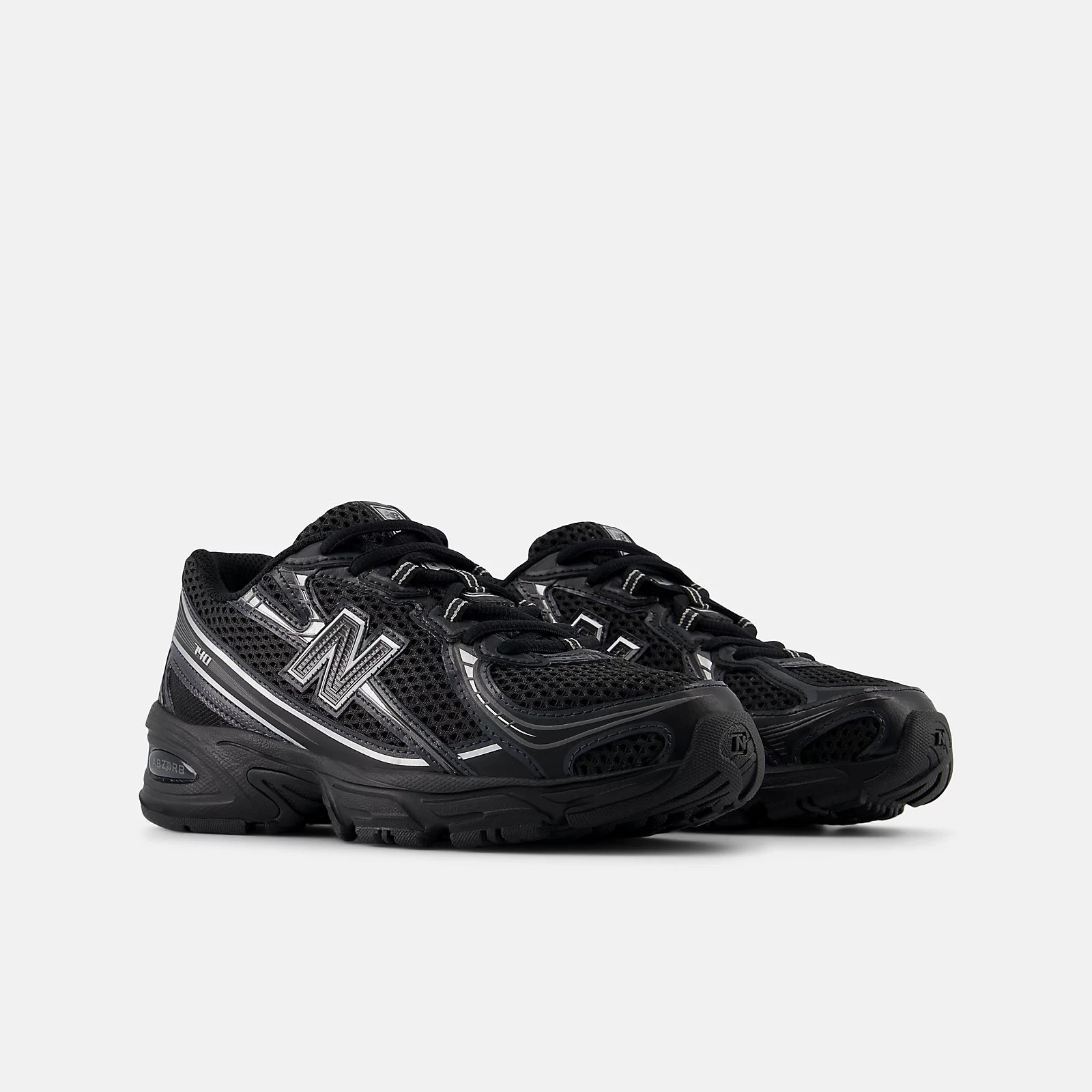 Black With Silver Metallic