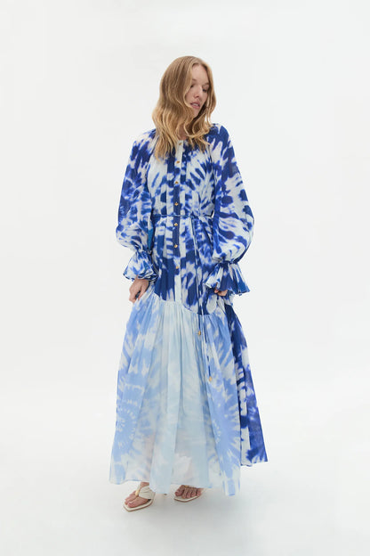 BLUE SHIBORI