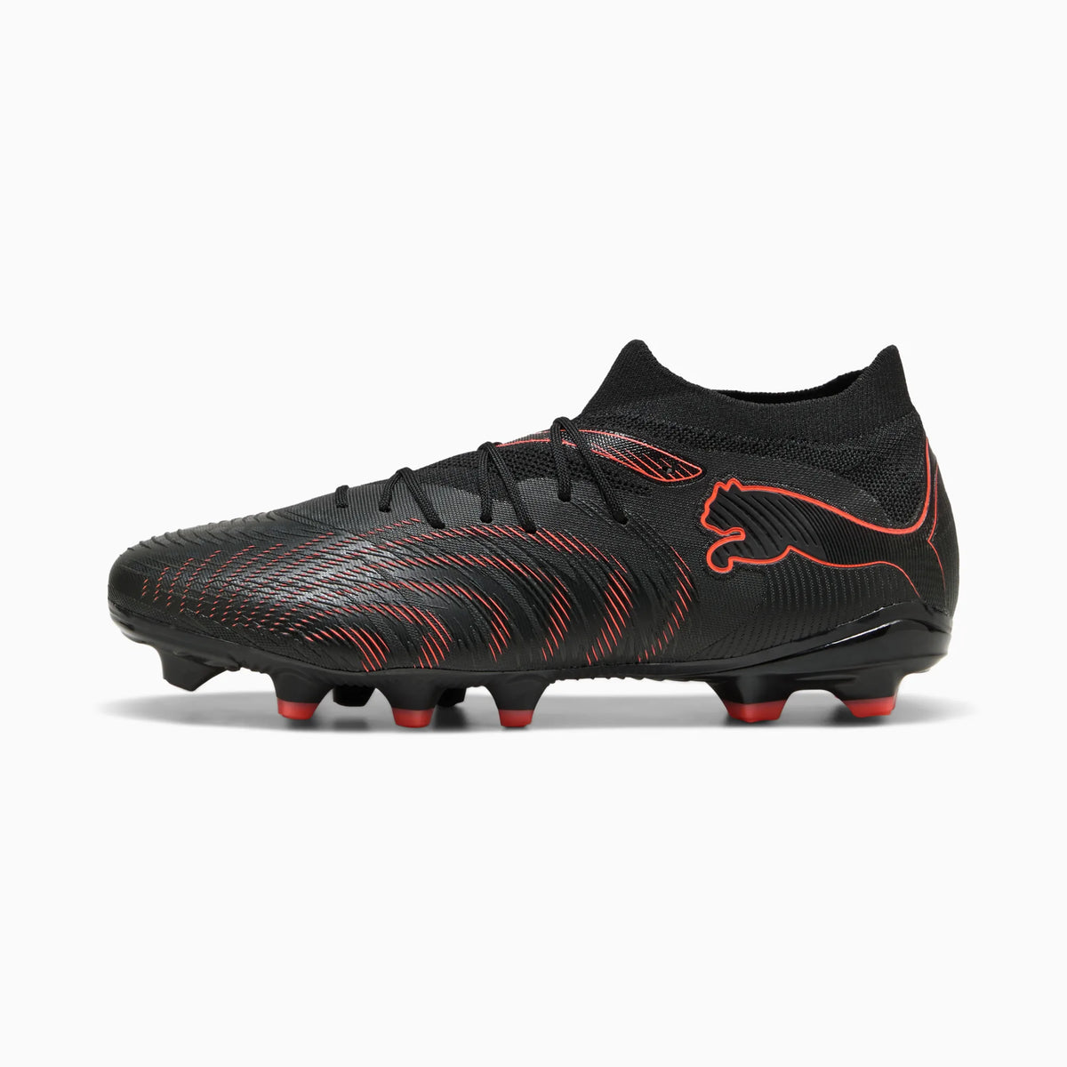 PUMA Black-Glowing Red-Strong Gray