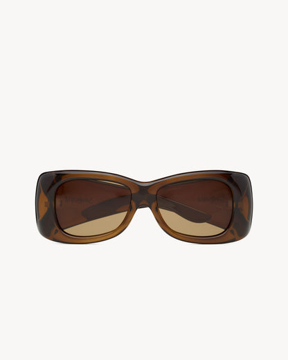 Transparent Cognac Brown 2