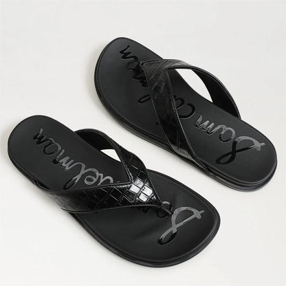 Black Croco Leather