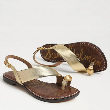 Amber Gold Leather
