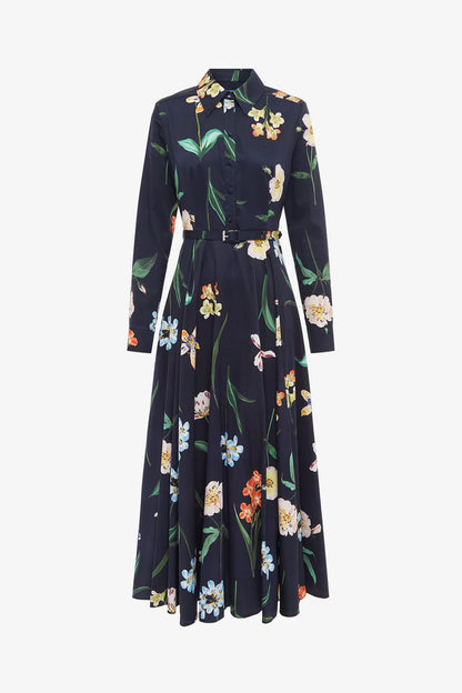 Botanical Print in Ebony