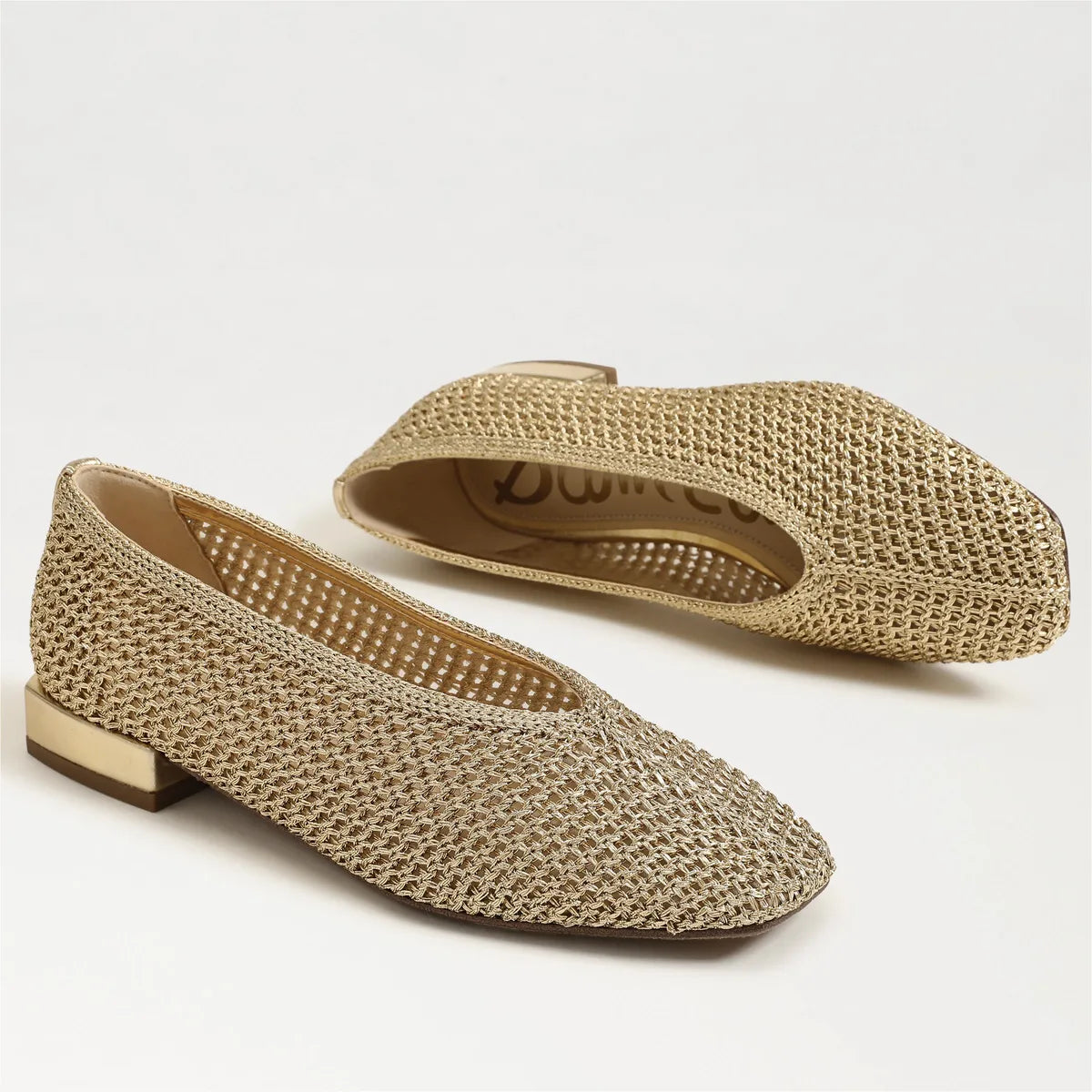 Amber Gold Woven Fabric