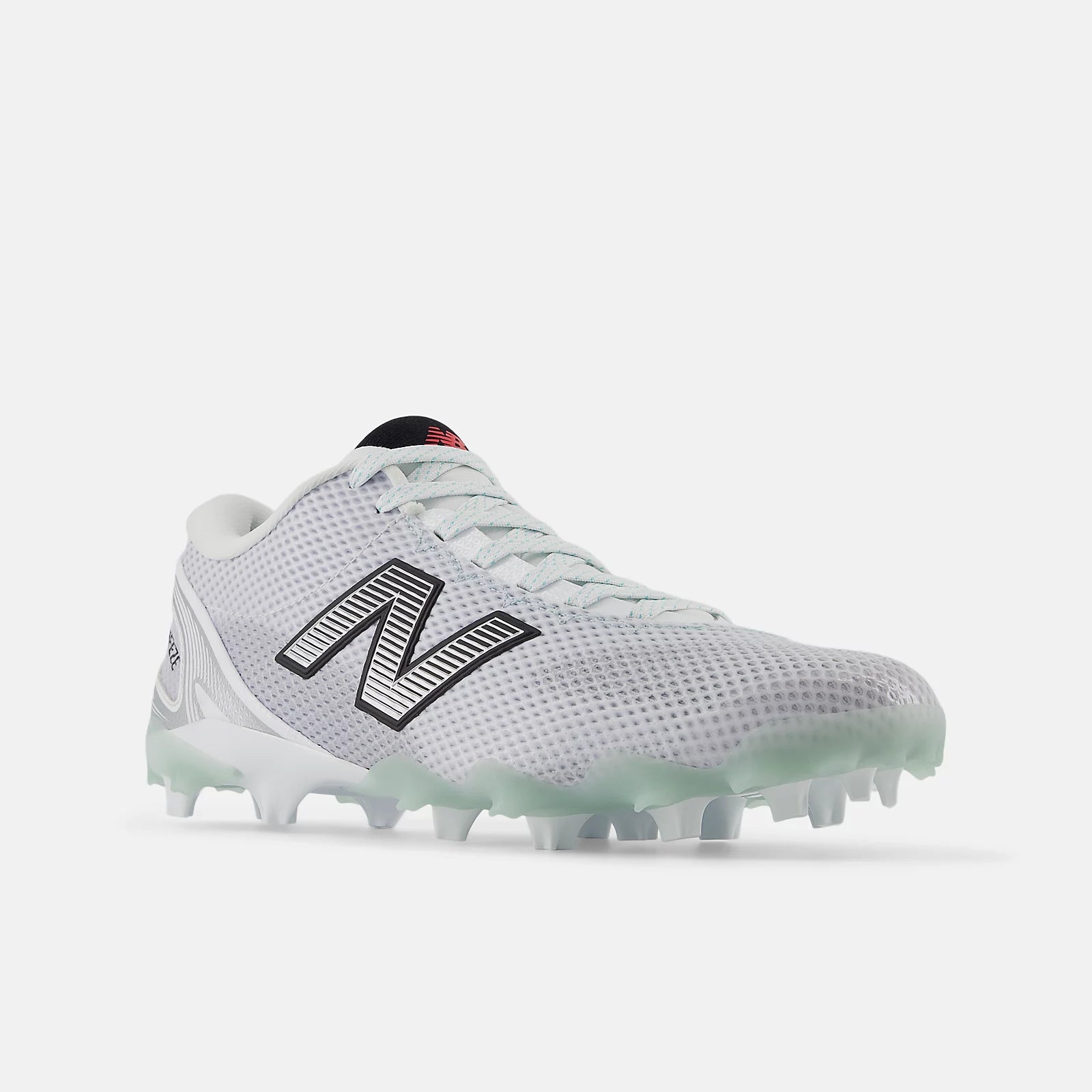 Nb White With Black And Silver Metallic