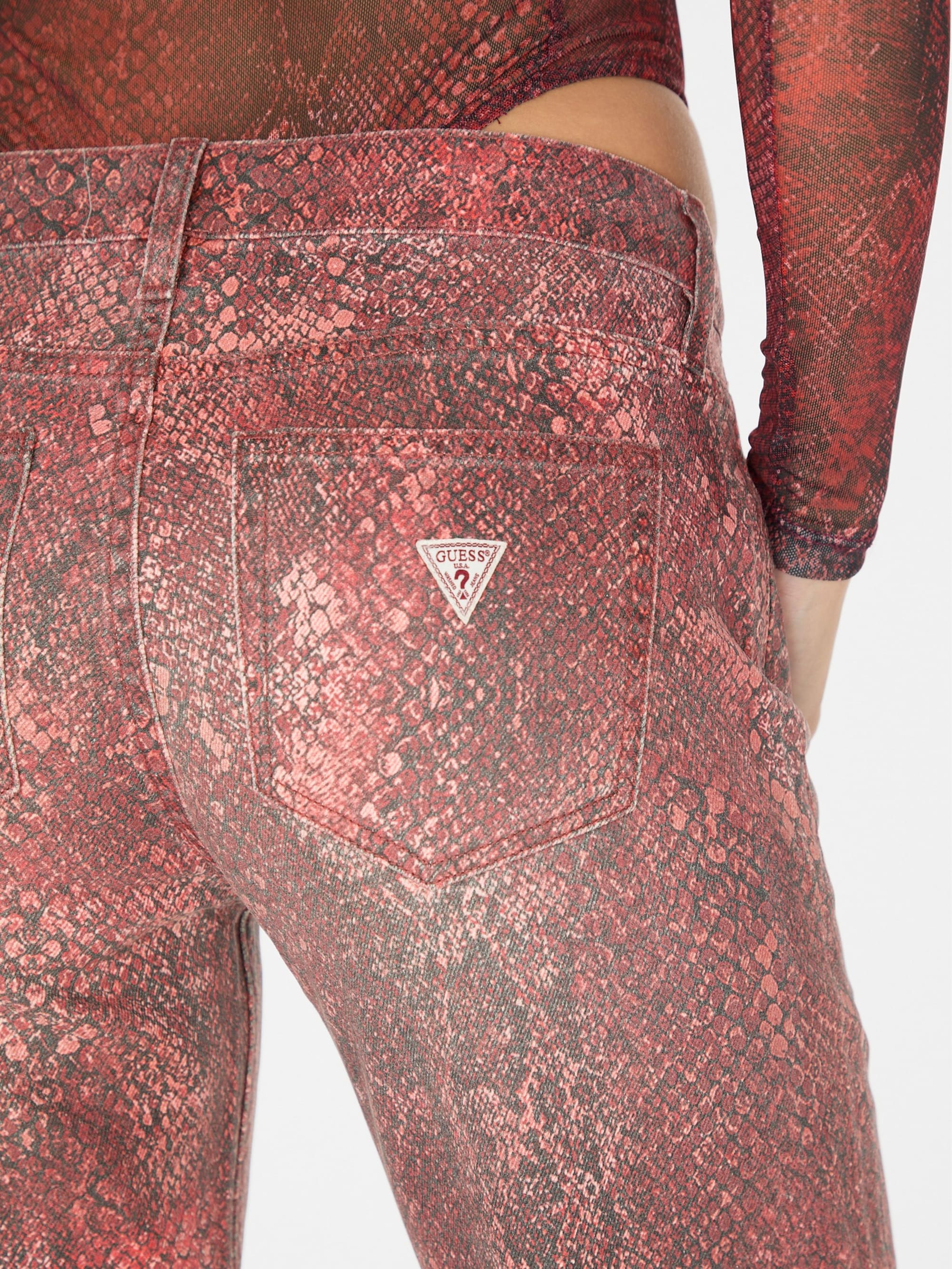 Printed Mesh Petite Syrah