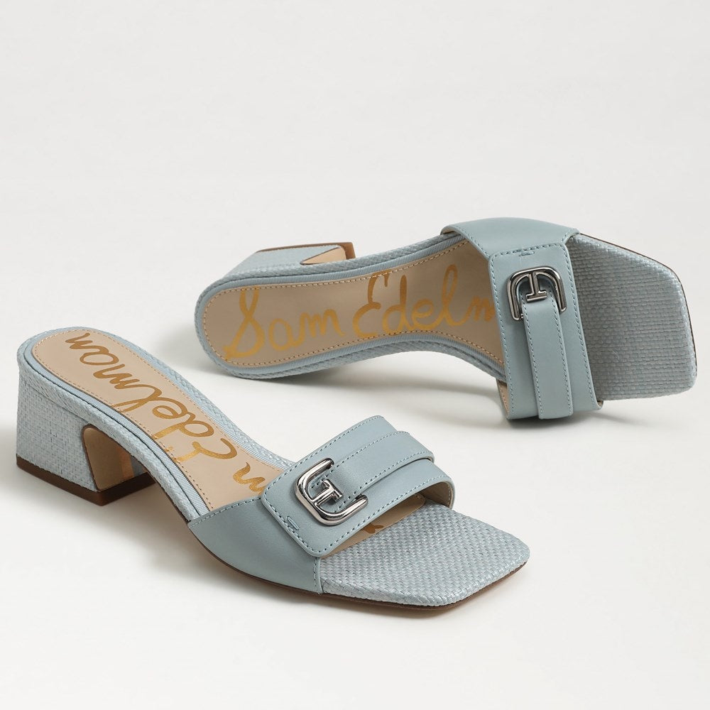 Robin Egg Blue Leather