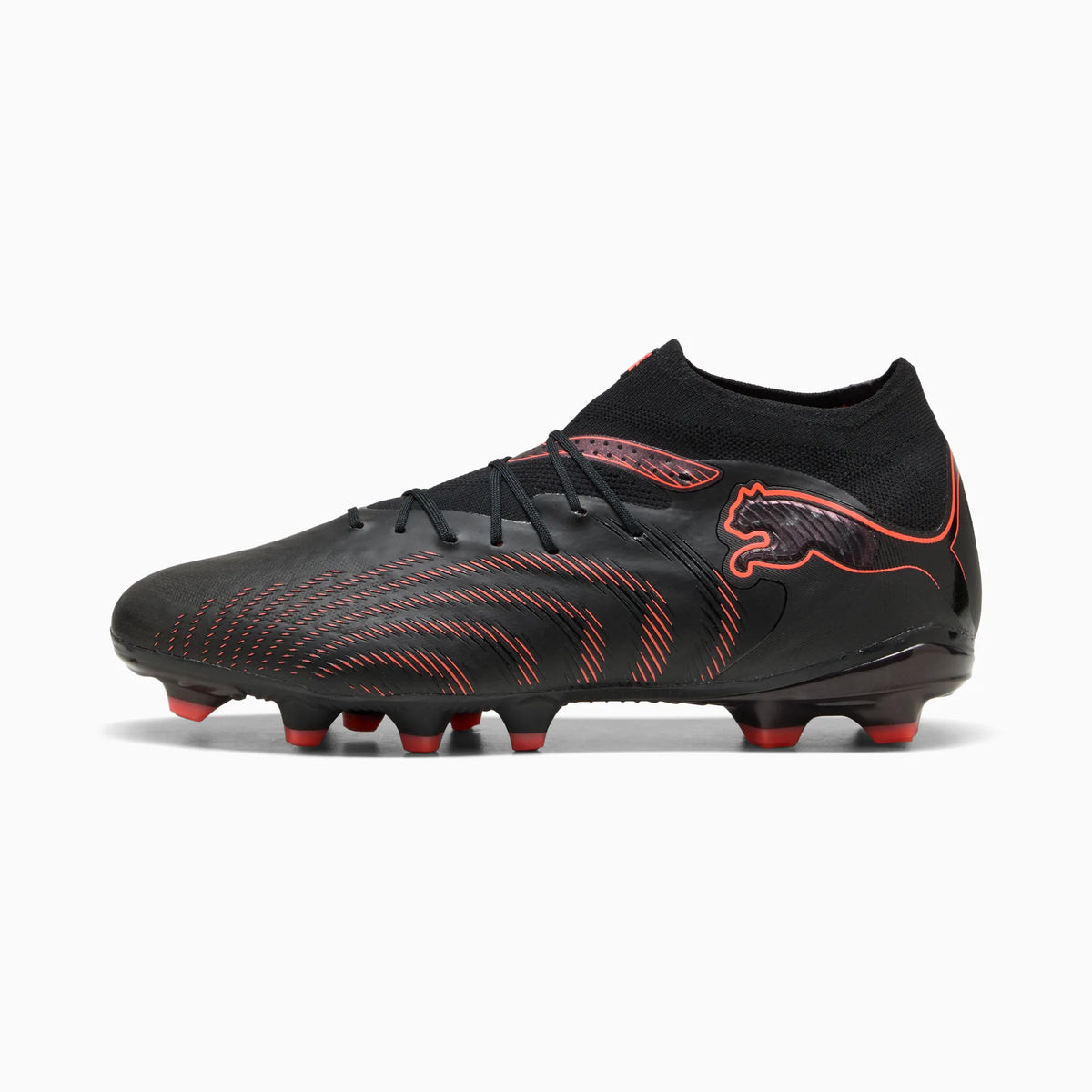PUMA Black-Glowing Red-Strong Gray
