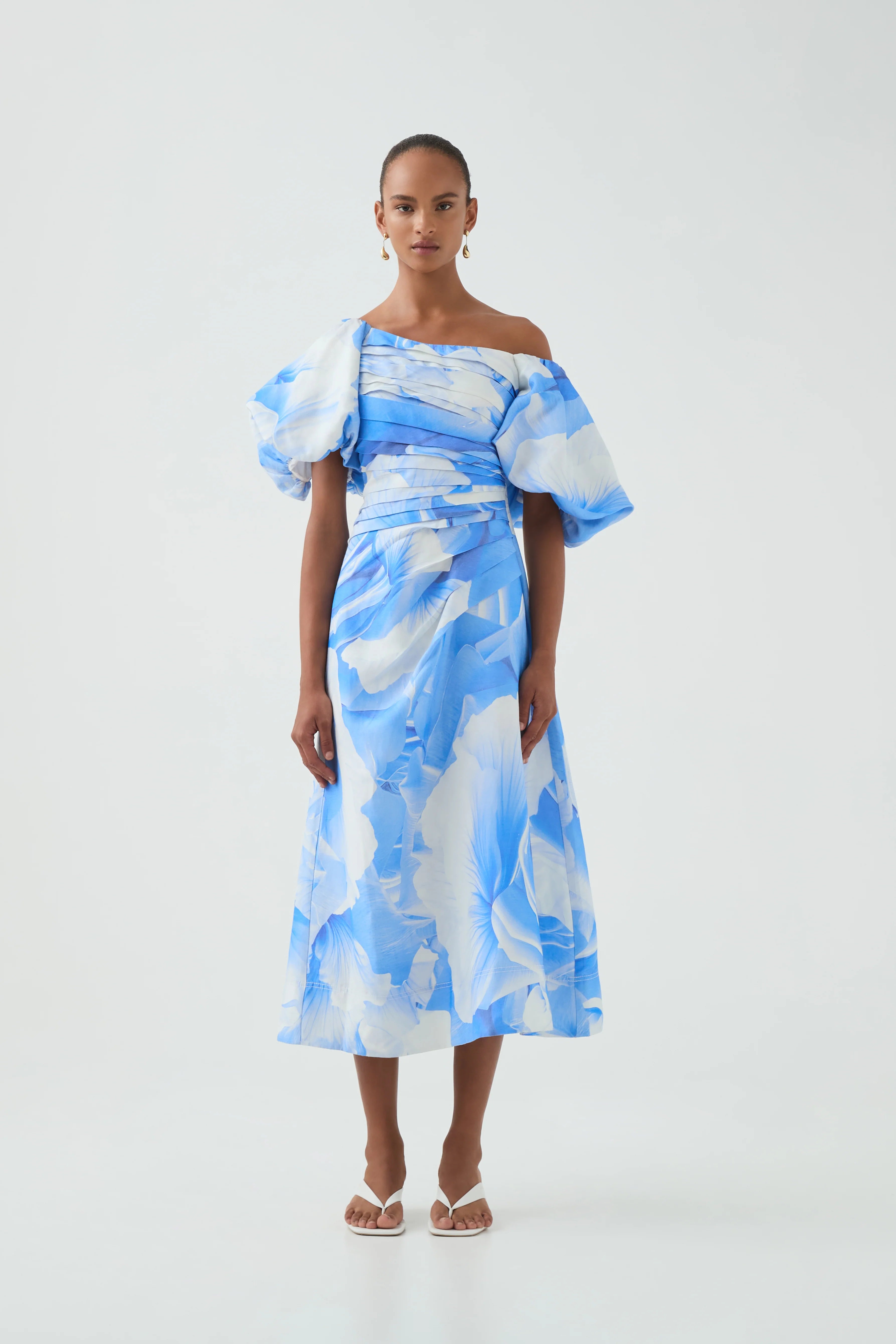 PRISMATIC FLORAL BLUE