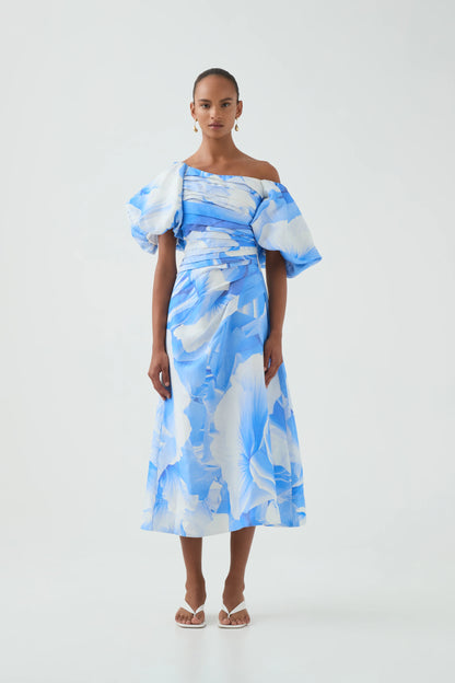 PRISMATIC FLORAL BLUE