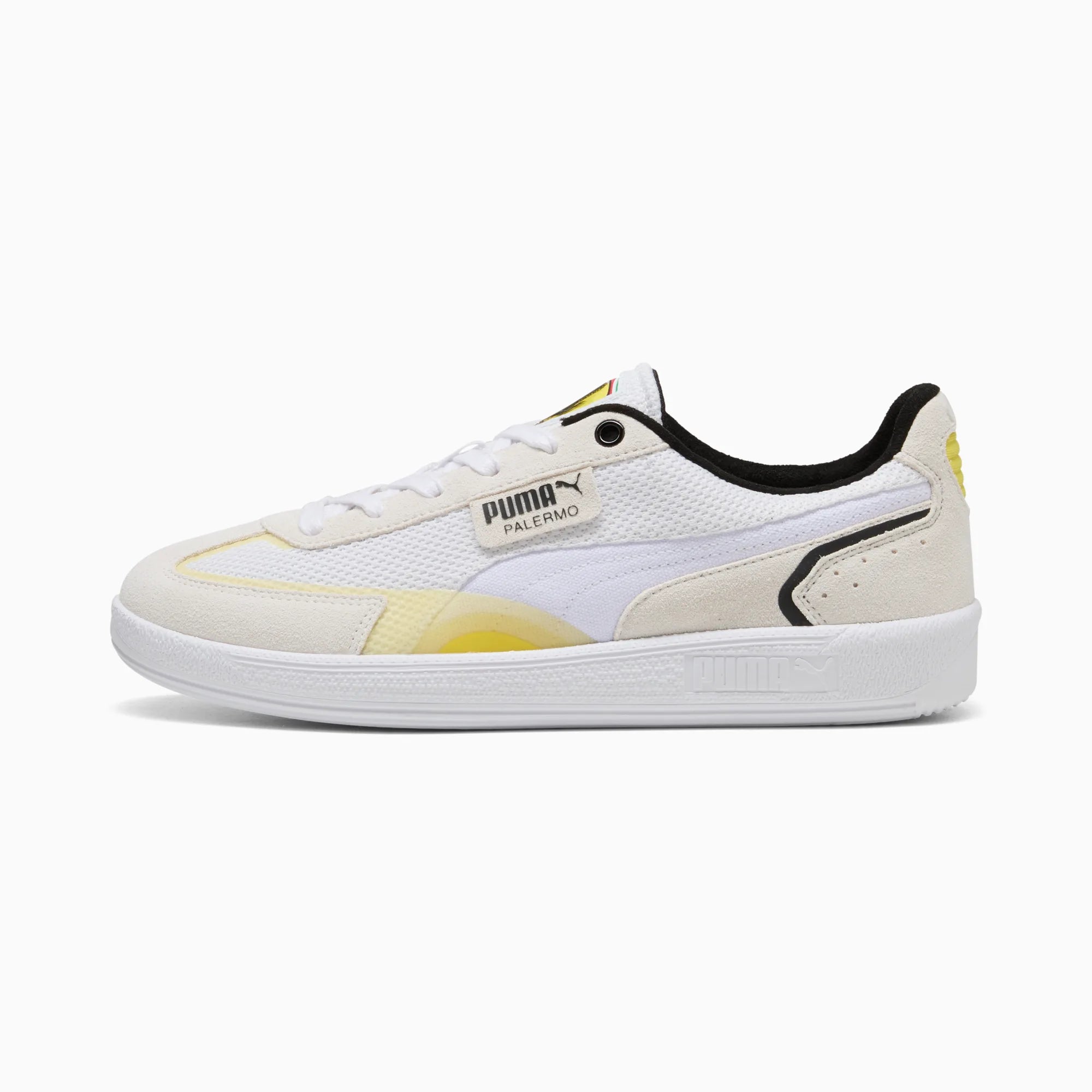 PUMA White-Speed Yellow