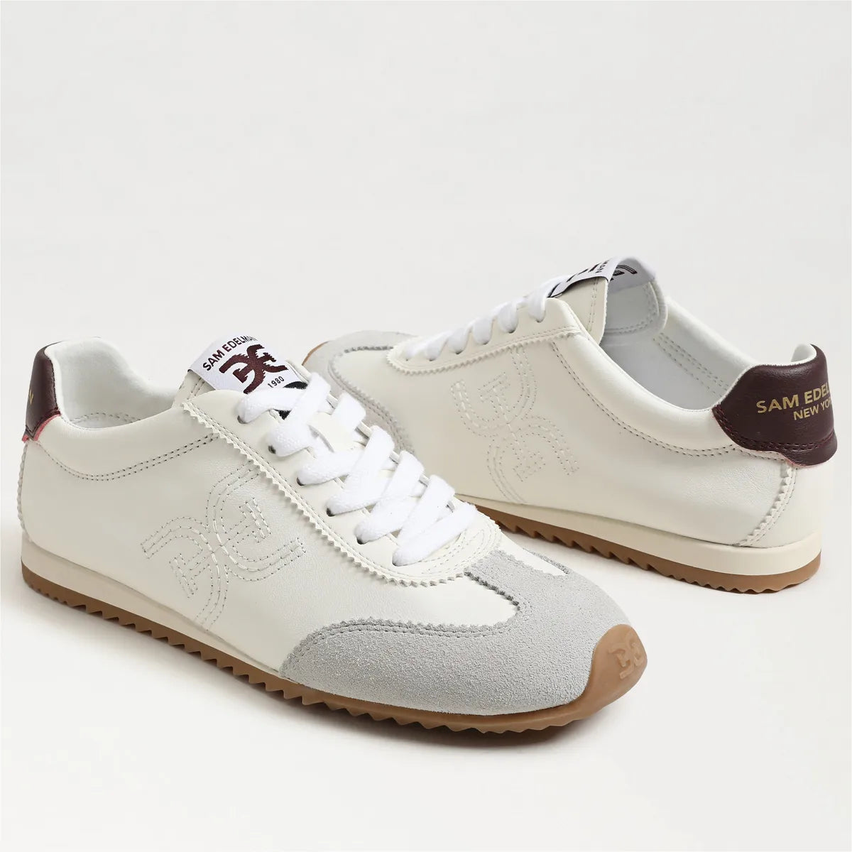 Optic White Leather
