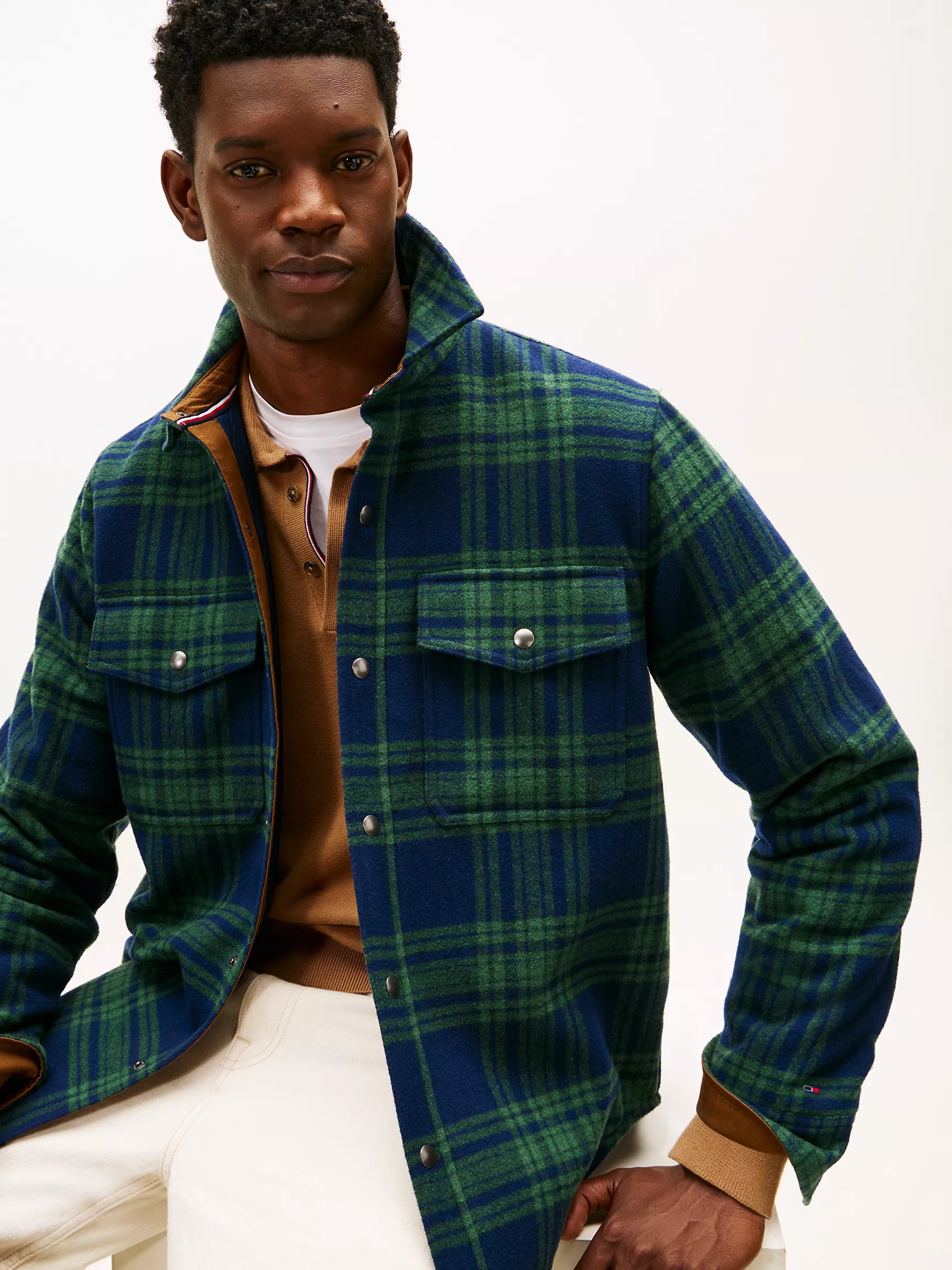 Carbon Navy/Green Check