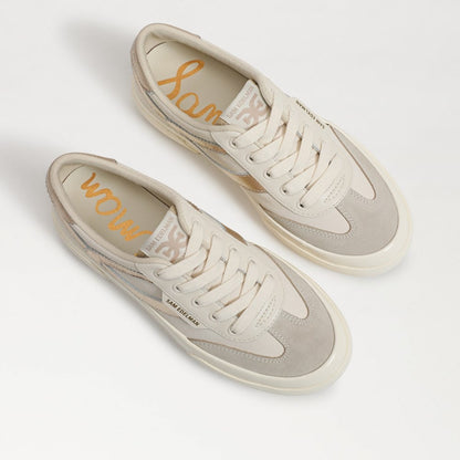 Ivory/Lily White/Gold Leather