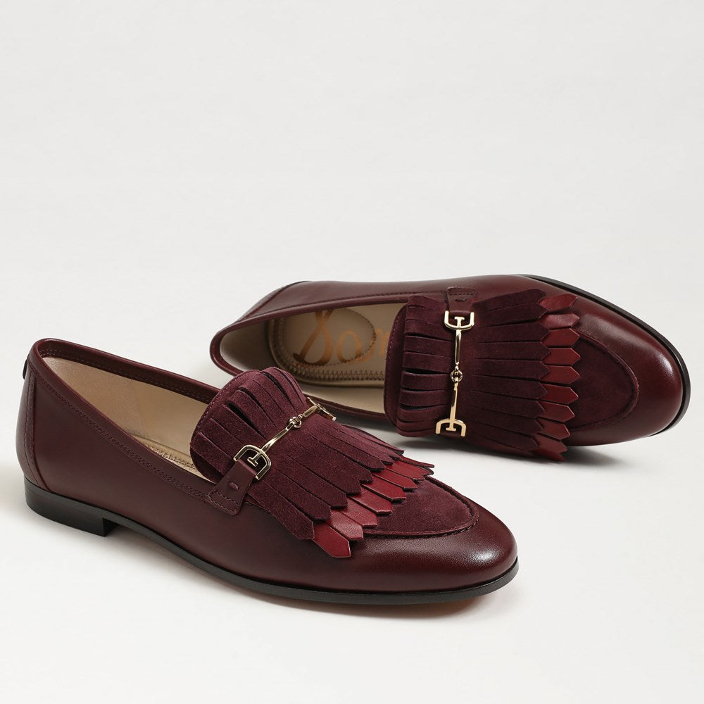 French Burgundy Leather