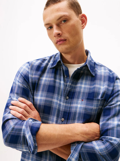 Preppy Navy Check