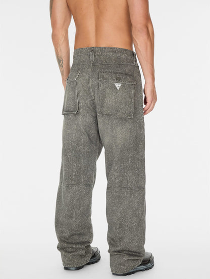 Gusa Printed Spec Denim