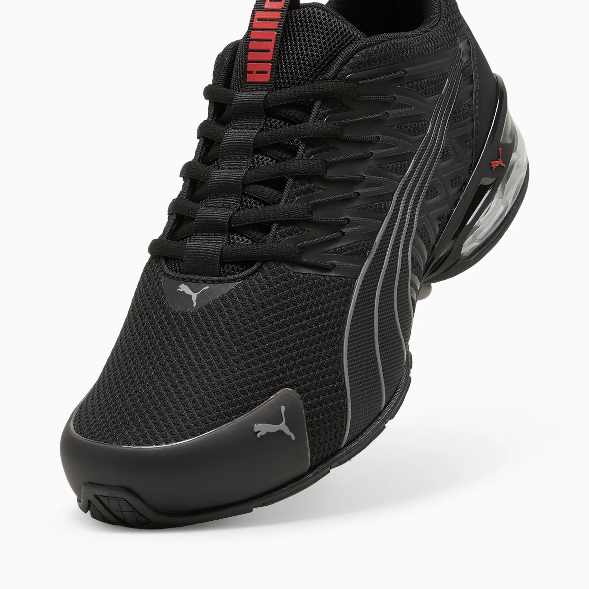 PUMA Black-Stormy Slate-For All Time Red