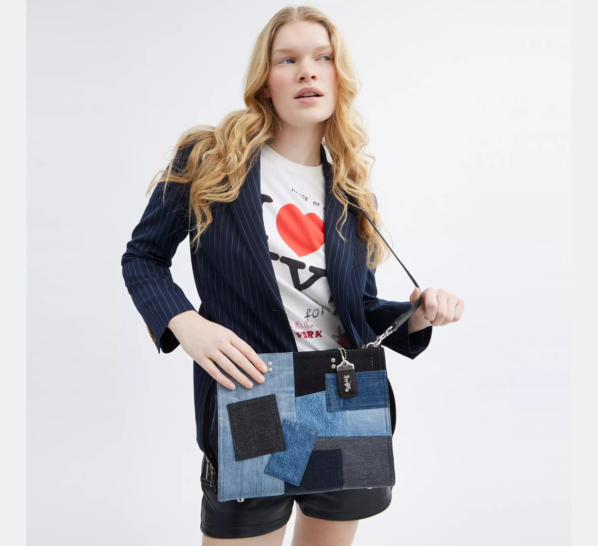 Silver/Denim Multi