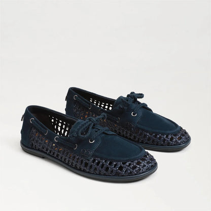 Oasis Navy Suede