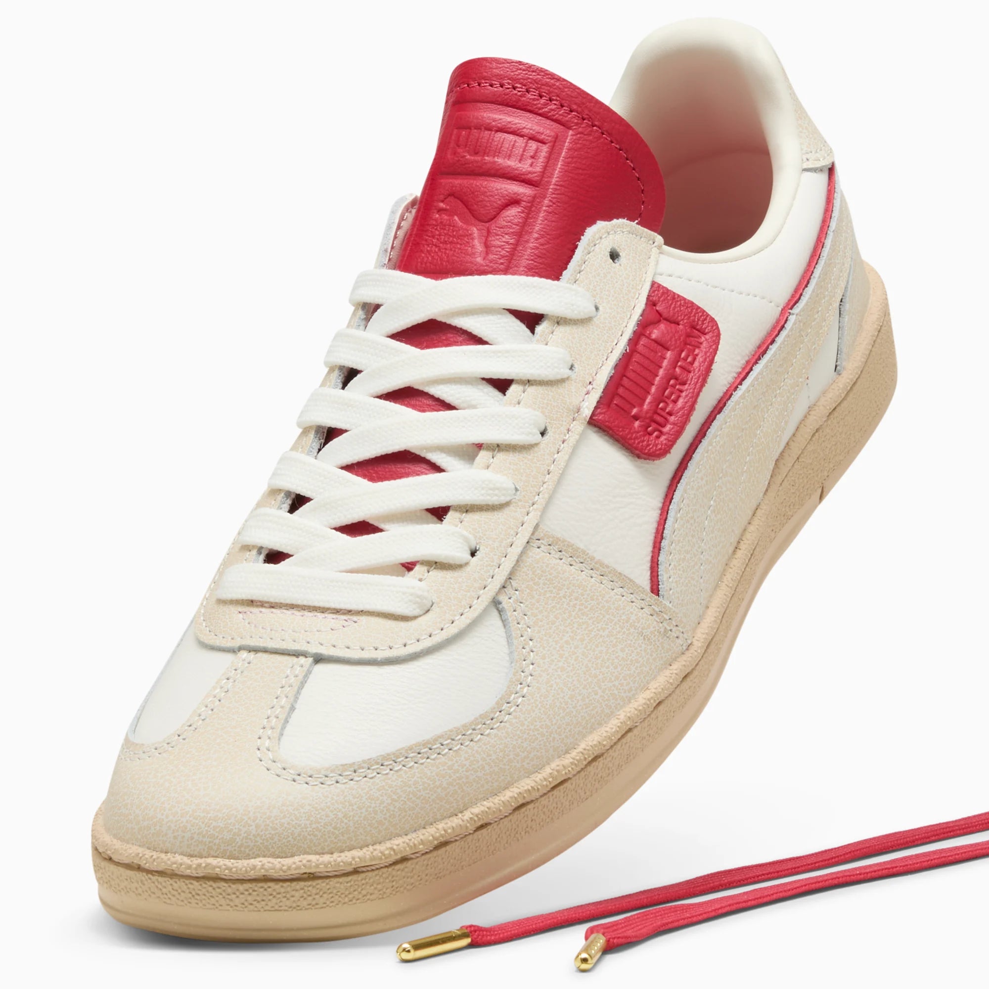 PUMA White-Club Red
