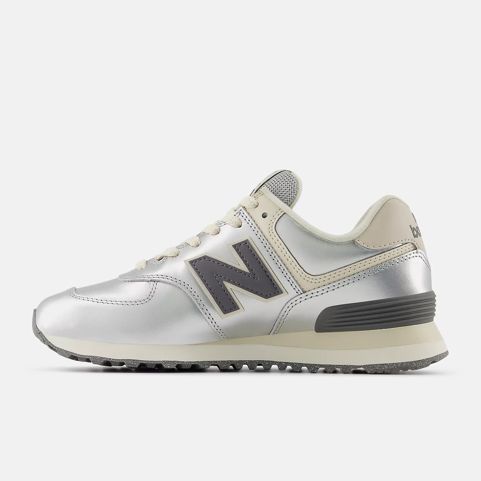 Metallic Silver With Artic Grey
