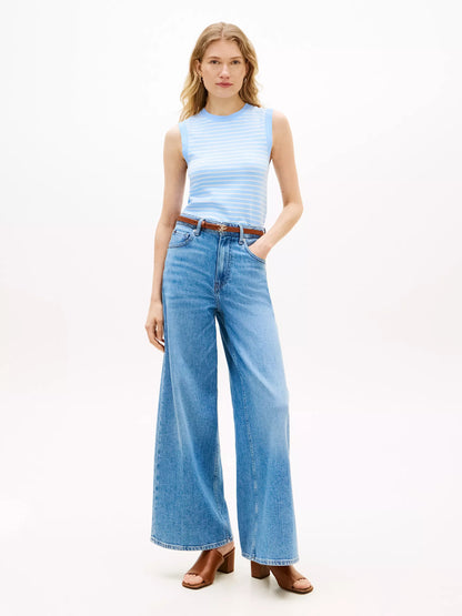 Vessel Blue / Ecru Stripe