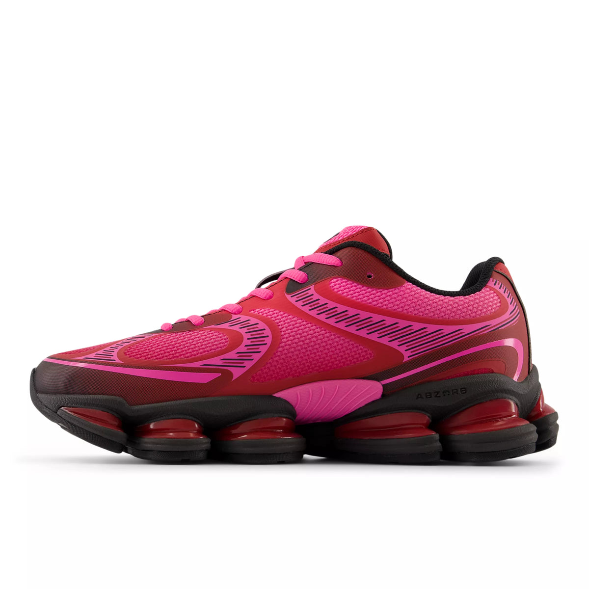 Pink Heat With Shadow Red And Faded Black