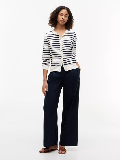 Ivory Petal/Navy