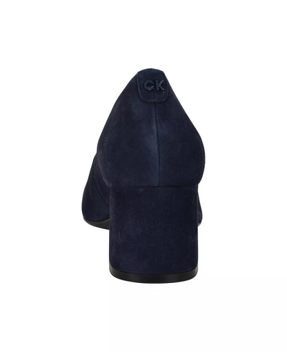 Navy Suede
